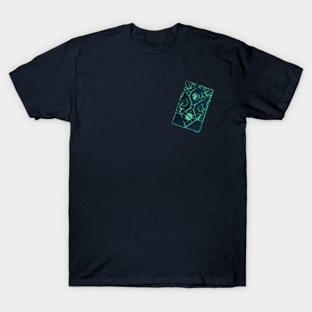 Blacklight Inscryption card T-Shirt by aMemeMechanism